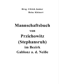 Mannschaftsbuch von Przichowitz (Stephansruh) im Bezirk Gablonz a. d. Neiße [Dokument elektroniczny]