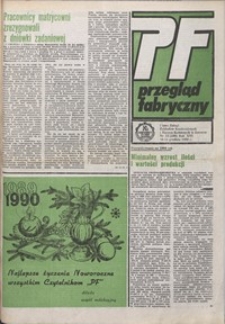 Przegląd Fabryczny : pismo załogi Zakładów Kuzienniczych i Maszyn Rolniczych w Jaworze, 1989, nr 23 (188)