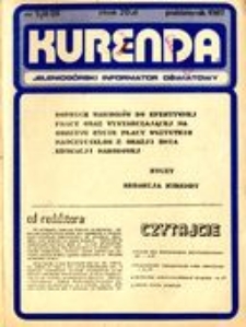 Kurenda : jeleniogórski informator oświatowy, 1987, nr 5 (8)