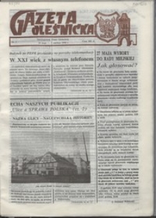 Gazeta Oleśnicka: dwutygodnik Ziemi Oleśnickiej, 1990, nr 05