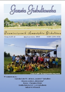 Gazeta Giebułtowska : dwumiesięcznik sympatyków Giebułtowa, 2018, nr 37