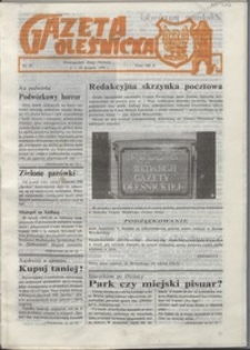 Gazeta Oleśnicka: dwutygodnik Ziemi Oleśnickiej, 1990, nr 10