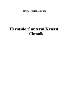 Hermsdorf unterm Kynast. Chronik [Dokument elektroniczny]