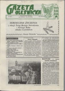 Gazeta Oleśnicka: dwutygodnik Ziemi Oleśnickiej, 1990, nr 18/19