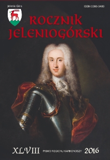 Rocznik Jeleniogórski : pismo regionu Karkonoszy, T. 48 (2016)