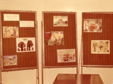 Wystawa nagrodzonych prac z konkursu rysunkowego "Złota polska jesień" [Dokument ikonograficzny]