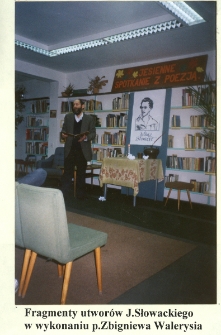 Spotkanie ze Zbigniewem Walerysiem [Dokument ikonograficzny]