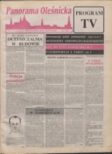 Panorama Oleśnicka: dwutygodnik Ziemi Oleśnickiej, 1991, nr 33