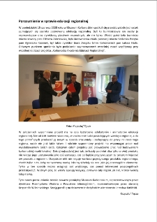 Porozumienie w sprawie edukacji regionalnej [Dokument elektroniczny]