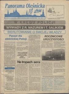 Panorama Oleśnicka: dwutygodnik Ziemi Oleśnickiej, 1991, nr 38