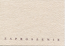 Strażnik Bajek - zaproszenie [Dokument życia społecznego]