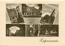 Jelenia Góra na dawnej pocztówce : ze zbiorów Grodzkiej Biblioteki Publicznej - zaproszenie [Dokument życia społecznego]