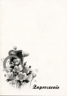 Secesja daleka i bliska : wystawa pocztówek ze zbiorów Marka Chocholskiego - zaproszenie [Dokument życia społecznego]