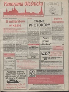 Panorama Oleśnicka: dwutygodnik Ziemi Oleśnickiej, 1992, nr 49