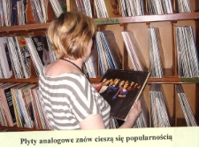 Fragment zbiorów płyt winylowych [Dokument ikonograficzny]