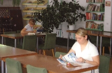 Czytelnia Działu dla Dzieci i Młodzieży [Dokument ikonograficzny]