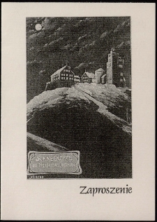 Karkonosze na dawnej pocztówce - ze zbiorów Grodzkiej Biblioteki Publicznej - zaproszenie [Dokument życia społecznego]