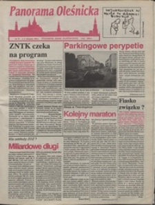 Panorama Oleśnicka: tygodnik Ziemi Oleśnickiej, 1992, nr 71