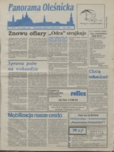 Panorama Oleśnicka: tygodnik Ziemi Oleśnickiej, 1992, nr 77