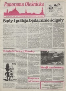 Panorama Oleśnicka: tygodnik Ziemi Oleśnickiej, 1993, nr 3