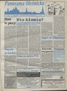 Panorama Oleśnicka: tygodnik Ziemi Oleśnickiej, 1993, nr 6