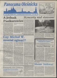Panorama Oleśnicka: tygodnik Ziemi Oleśnickiej, 1993, nr 22