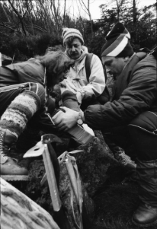 Karkonosze - Szkoła Górska Przewodnictwa i Narciarstwa - szkolenie (fot. 1) [Dokument ikonograficzny]