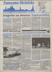 Panorama Oleśnicka: tygodnik Ziemi Oleśnickiej, 1993, nr 35