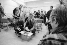 Wyprawa rowerowa niewidomych Oslo - Jelenia Góra - Rzym (fot. 1) [Dokument ikonograficzny]