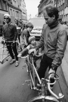 Wyprawa rowerowa niewidomych Oslo - Jelenia Góra - Rzym (fot. 5) [Dokument ikonograficzny]