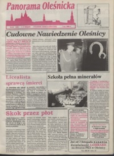 Panorama Oleśnicka: tygodnik Ziemi Oleśnickiej, 1993, nr 44