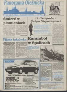 Panorama Oleśnicka: tygodnik Ziemi Oleśnickiej, 1993, nr 45
