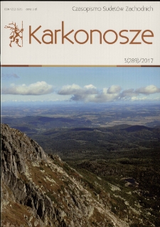 Karkonosze : czasopismo Sudetów Zachodnich, 2017, nr 3 (289)