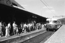 Szklarska Poręba - pociąg specjalny do Harrachova (fot. 1) [Dokument ikonograficzny]