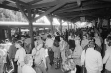 Szklarska Poręba - pociąg specjalny do Harrachova (fot. 2) [Dokument ikonograficzny]