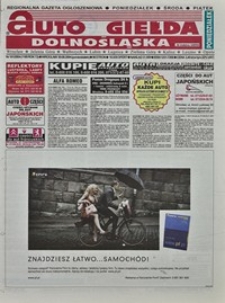 Auto Giełda Dolnośląska : regionalna gazeta ogłoszeniowa, 2004, nr 101 (1189) [30.08]