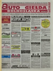 Auto Giełda Dolnośląska : regionalna gazeta ogłoszeniowa, 2004, nr 103 (1191) [3.09]