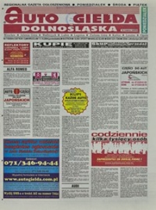 Auto Giełda Dolnośląska : regionalna gazeta ogłoszeniowa, 2004, nr 119 (1207) [11.10]