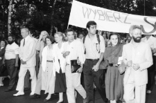 Jelenia Góra - wiec "Solidarności" 27 maja 1989 (fot. 2) [Dokument ikonograficzny]