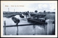 Ohlau - Blick von der Schleuse [Dokument ikonograficzny]