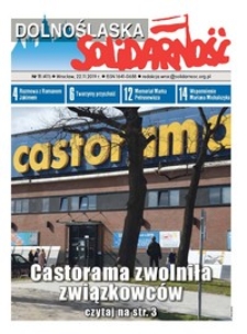 Dolnośląska Solidarność, 2019, nr 11 (411)