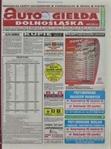 Auto Giełda Dolnośląska : regionalna gazeta ogłoszeniowa, 2005, nr 15 (1255) [7.02]