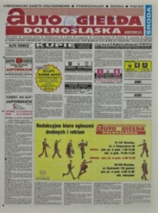 Auto Giełda Dolnośląska : regionalna gazeta ogłoszeniowa, 2005, nr 19 (1259) [16.02]
