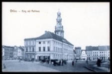 Ohlau - Ring mit Rathaus [Dokument ikonograficzny]