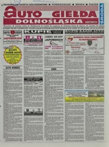 Auto Giełda Dolnośląska : regionalna gazeta ogłoszeniowa, 2005, nr 42 (1282) [13.04]