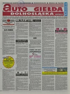 Auto Giełda Dolnośląska : regionalna gazeta ogłoszeniowa, 2005, nr 45 (1285) [20.04]