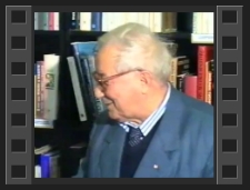 Tadeusz Różewicz w Karpaczu podczas otwarcia nowej siedziby biblioteki publicznej [Film]