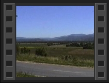 Panorama Karkonoszy z okolicy Piechowic [Film]