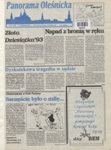 Panorama Oleśnicka: tygodnik Ziemi Oleśnickiej, 1994, nr 1