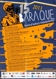 15 Baraque - plakat [Dokument życia społecznego]